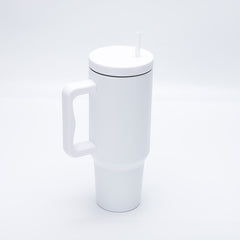 40oz Stainless Steel Tumbler With Lid - Portable Thermal Water Bottle