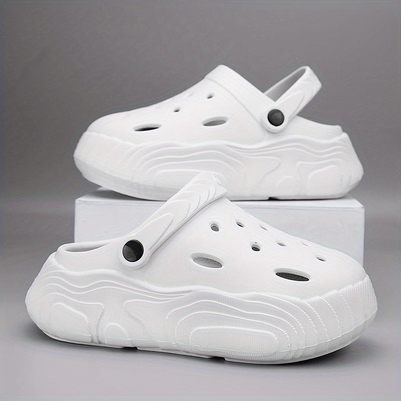 Women's Hollow Out Platform Clogs Slide Sandals