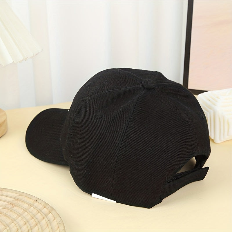 Unisex Sunshade Baseball Cap with Scorpion Embroidery