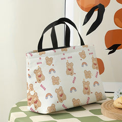 Bear Portable Lunch Bag Waterproof Insulated Outdoor Picnic Travel