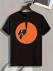 Legs Of Man Print Men's Graphic T shirt Casual Comfy Tees For Summer
