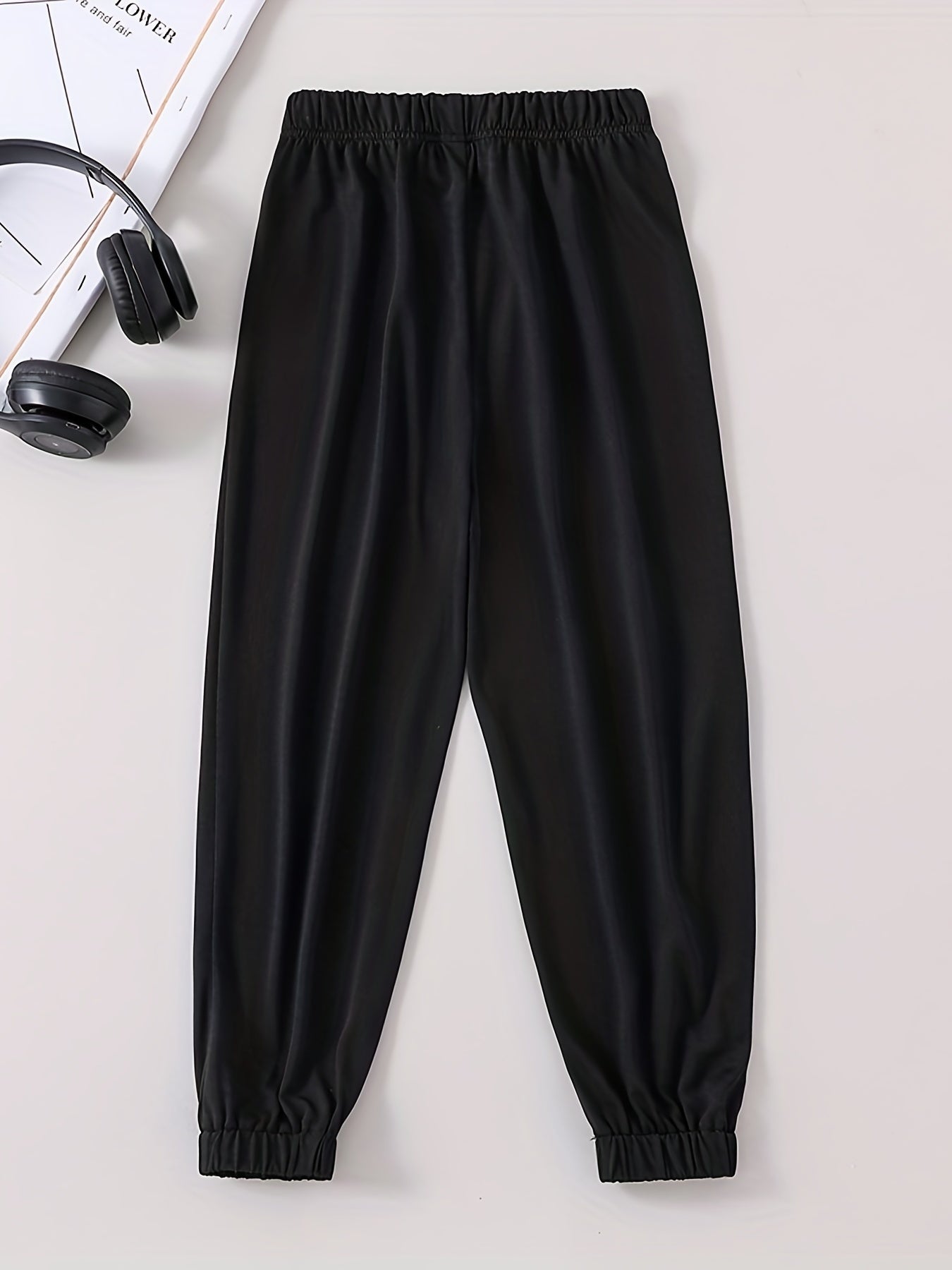 Boy's Funky Graphic Print Jogging Pants for Spring Autumn