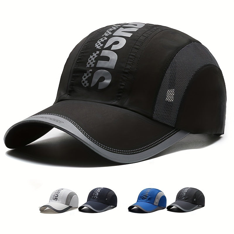 Men's Summer Breathable Sun Hat Outdoor Casual Sun Protection Cap