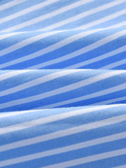 Toddler Boys Striped Button Front Shirt