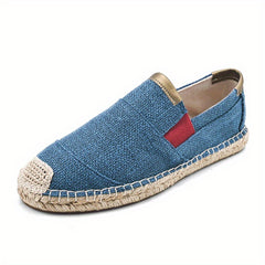 Men's Espadrilles Loafer Shoes Slip on Comfortable Walking Shoes