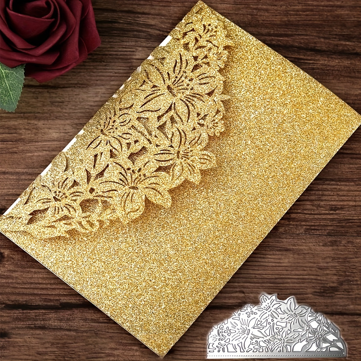 1pc Lily Cover Scrapbooking Die Cut And Embossing Mold DIY Materials