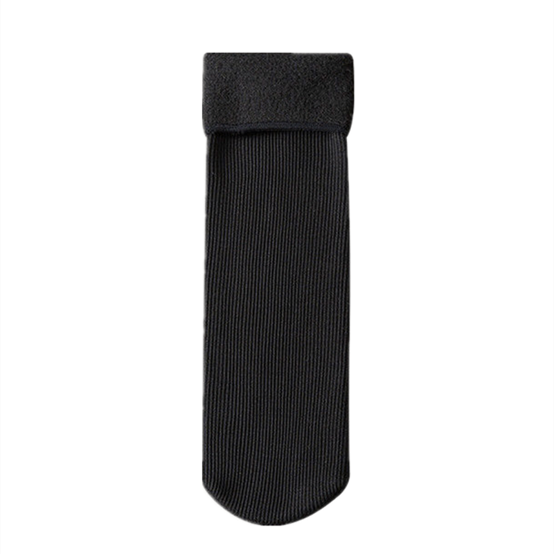 Thermal Velvet Slipper Socks Plush Lined Women's Stockings