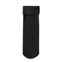 Thermal Velvet Slipper Socks Plush Lined Women's Stockings