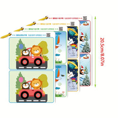 Kids Interactive Find the Differences Game Book - Improve Attention & Learning