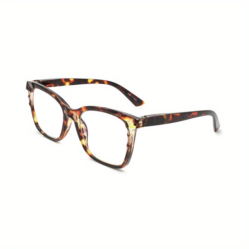 Oversized Square Men's Reading Glasses Anti Blu ray Computer Reader