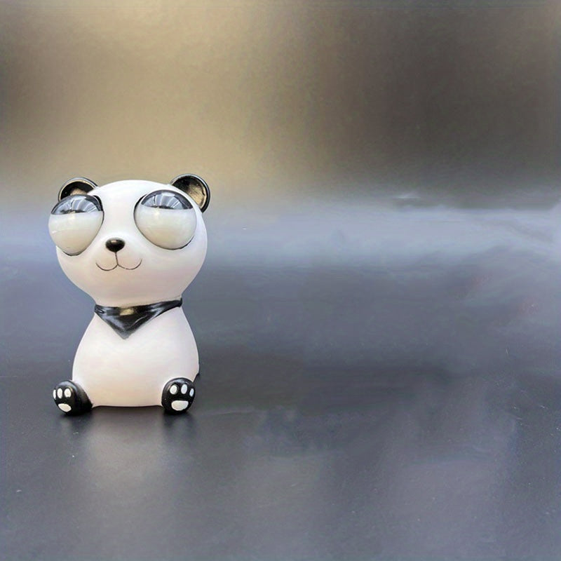 Panda Decompression Squeeze Toy Exploding Eyed Finger Toy