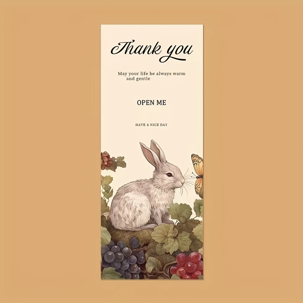 50pcs Vintage Thank You Sticker Seal Label for Manicures, Journal, Gift Wrap