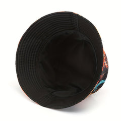 Fisherman Hat Men's Sunscreen Hat Women's Bucket Hat Letter Double Basin Hat