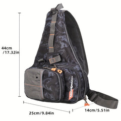 Histar Fishing Tackle Bag Large Capacity Crossbody Bag