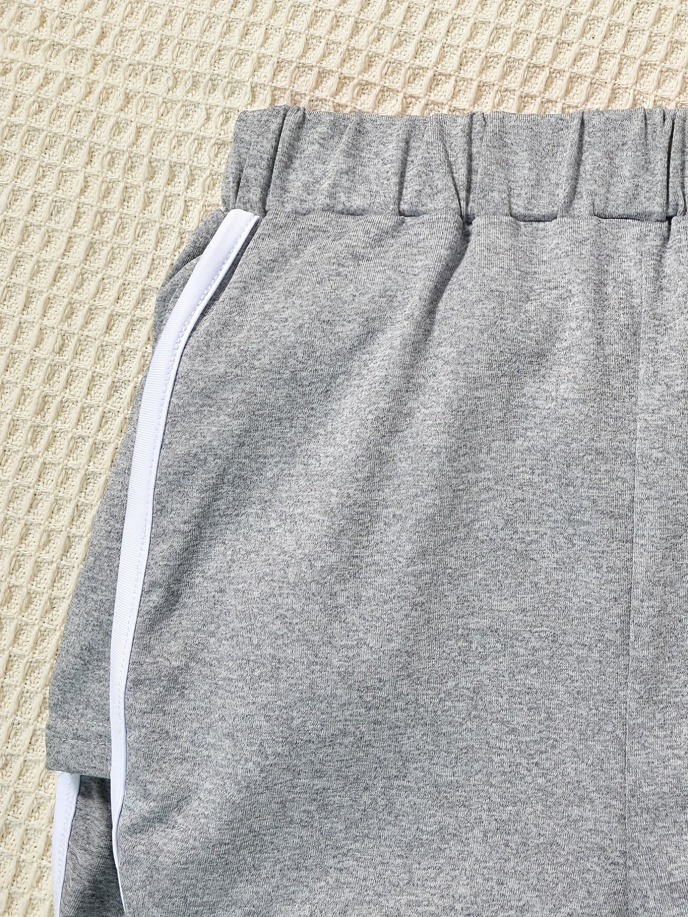 Girls Casual Plain Waistband Shorts for Kids Summer