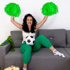 4pcs Plastic Cheering Poms Dancing Supplies Sports Stage Celebration