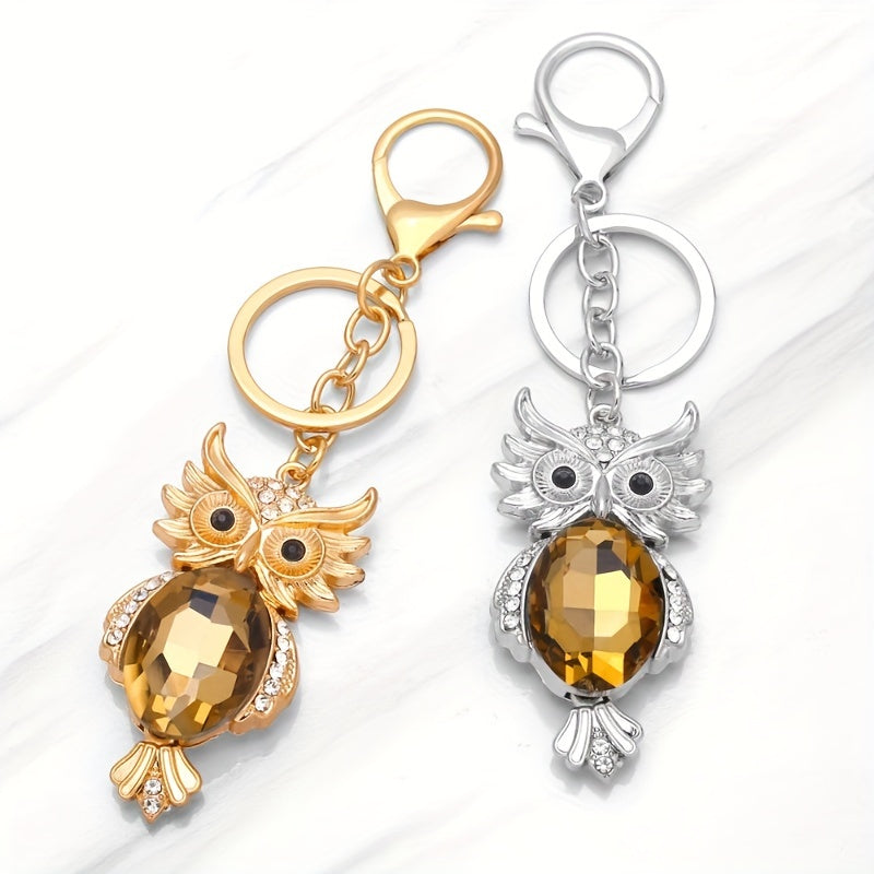 Owl Keychain Keyring For Men Women Bag Car Pendant Key Chain