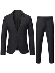 Formal 2 Pieces Set Men s Business Suit Set