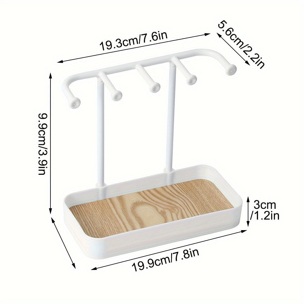 Jewelry Storage Rack Necklace Earrings Key Small Item Storage Shelf