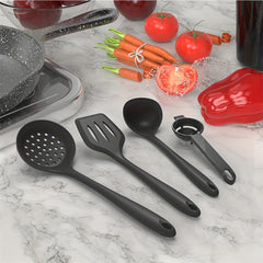 15pcs Silicone Utensils Set Heat Resistant Cooking Spatula Spoon Non-stick