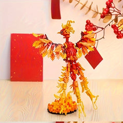 1000 pcs Phoenix Fire Advanced Building Blocks Set