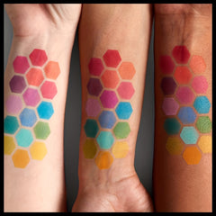 16 Colors Matte Eyeshadow Palette High Pigmented Warm Green Pink