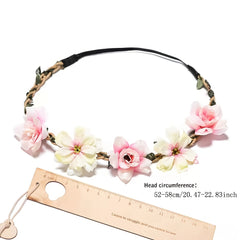 Flowers Wreath Princess Headband Hairband Hair Accessories For Girls