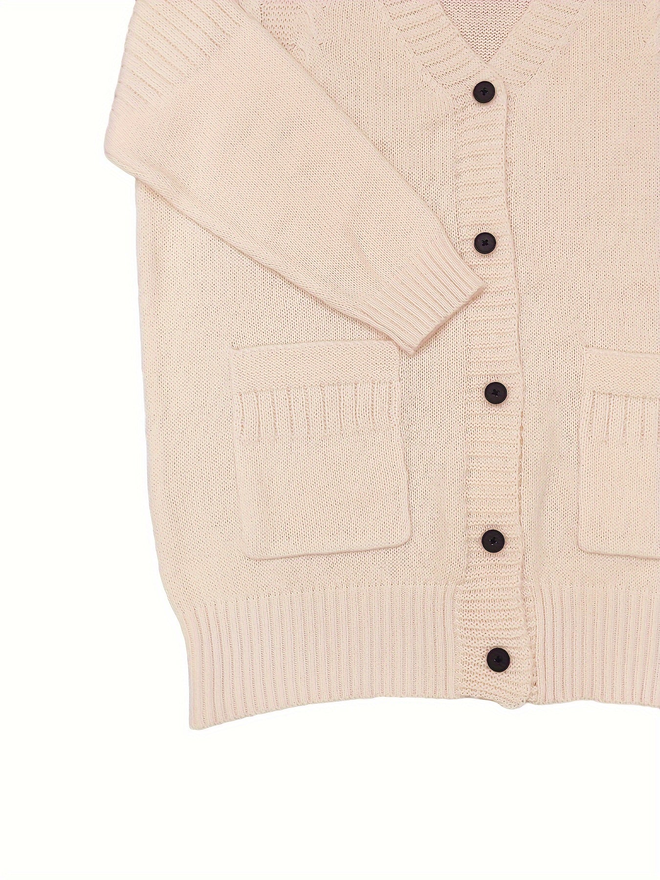 Casual Cardigan Solid Long Sleeve Button Up Sweater Cardigan