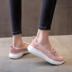 Women's Lace-up Slip On Walking Shoes Low Outdoor Casual Sneakers