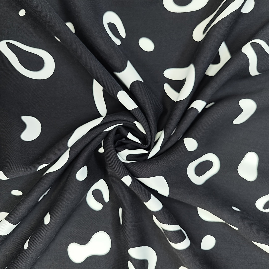 1yard Faux Cotton Fabric DIY Dress Pants Quilt Covering Material