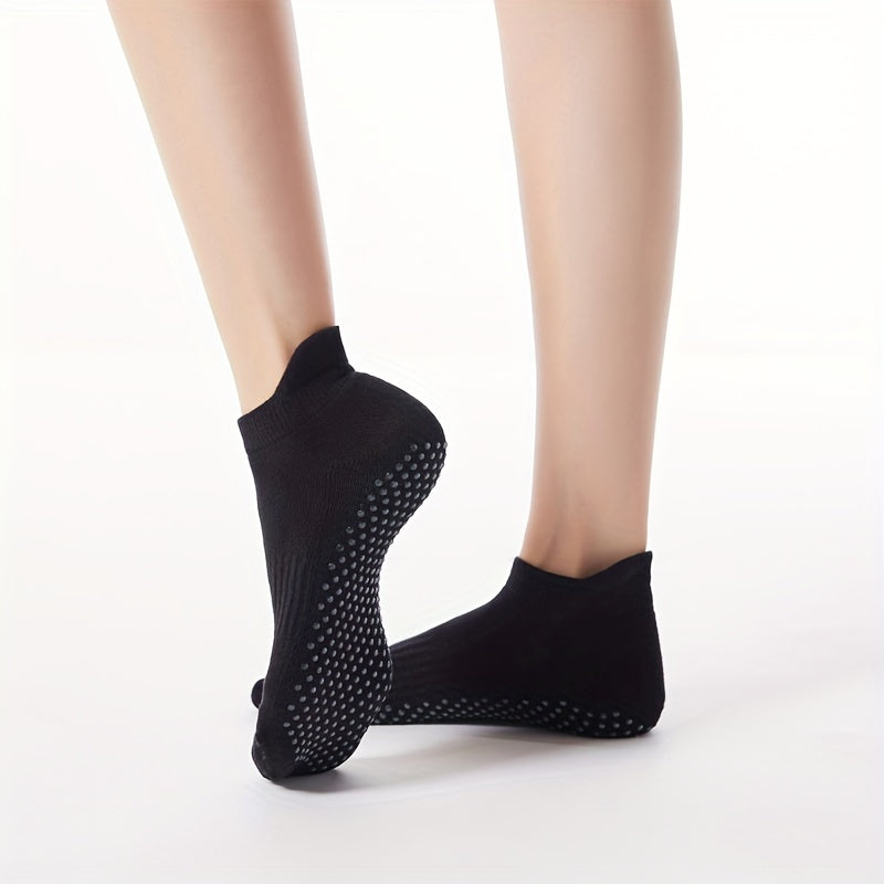Breathable Anti Slip Yoga Socks with Cross Straps