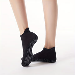 Breathable Anti Slip Yoga Socks with Cross Straps