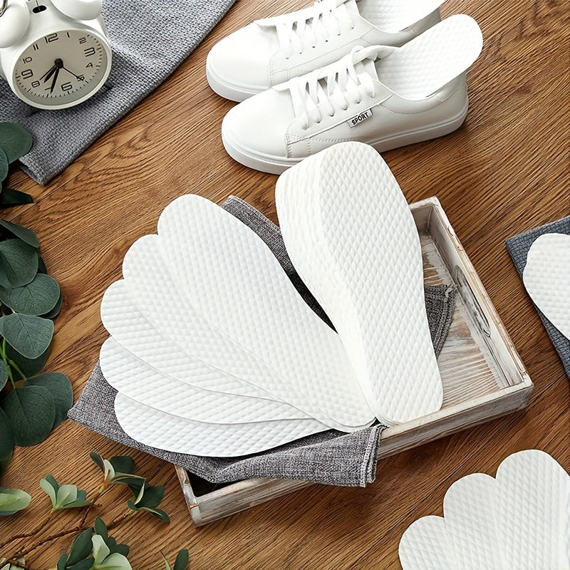 10 Pairs Thin Disposable Shoe Inserts for Men Women Hiking