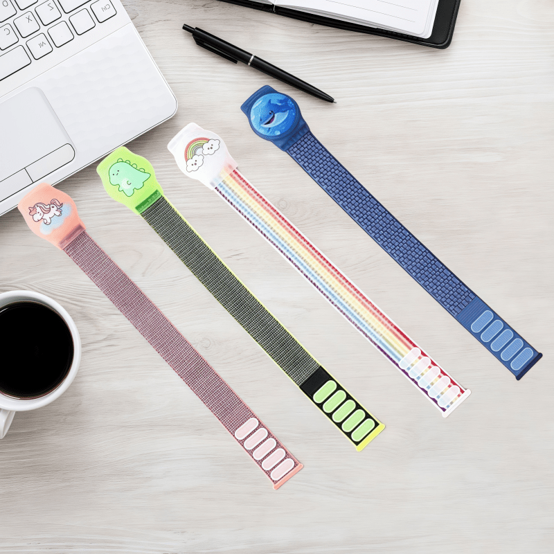 Adjustable Nylon Strap Airtag Holder Wristbands