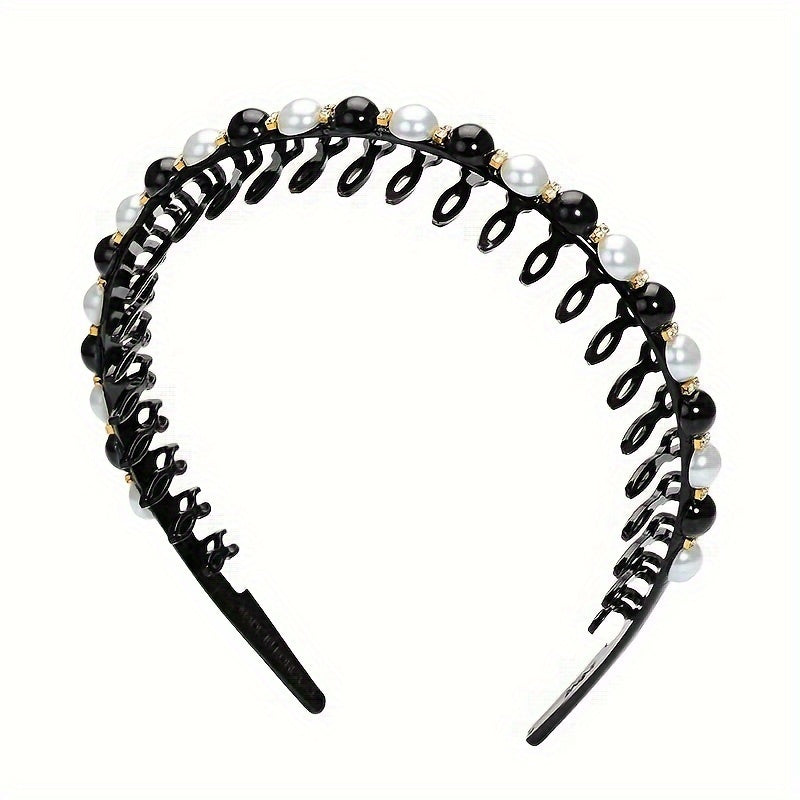 Pearl Headband Non slip Vintage Headband