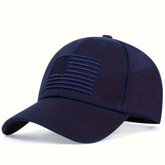 Men's American Flag Golf Cap Casual Hat Outdoor Baseball Cap