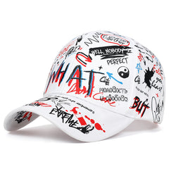 Men's Graffiti Baseball Cap Casual Sun Hat