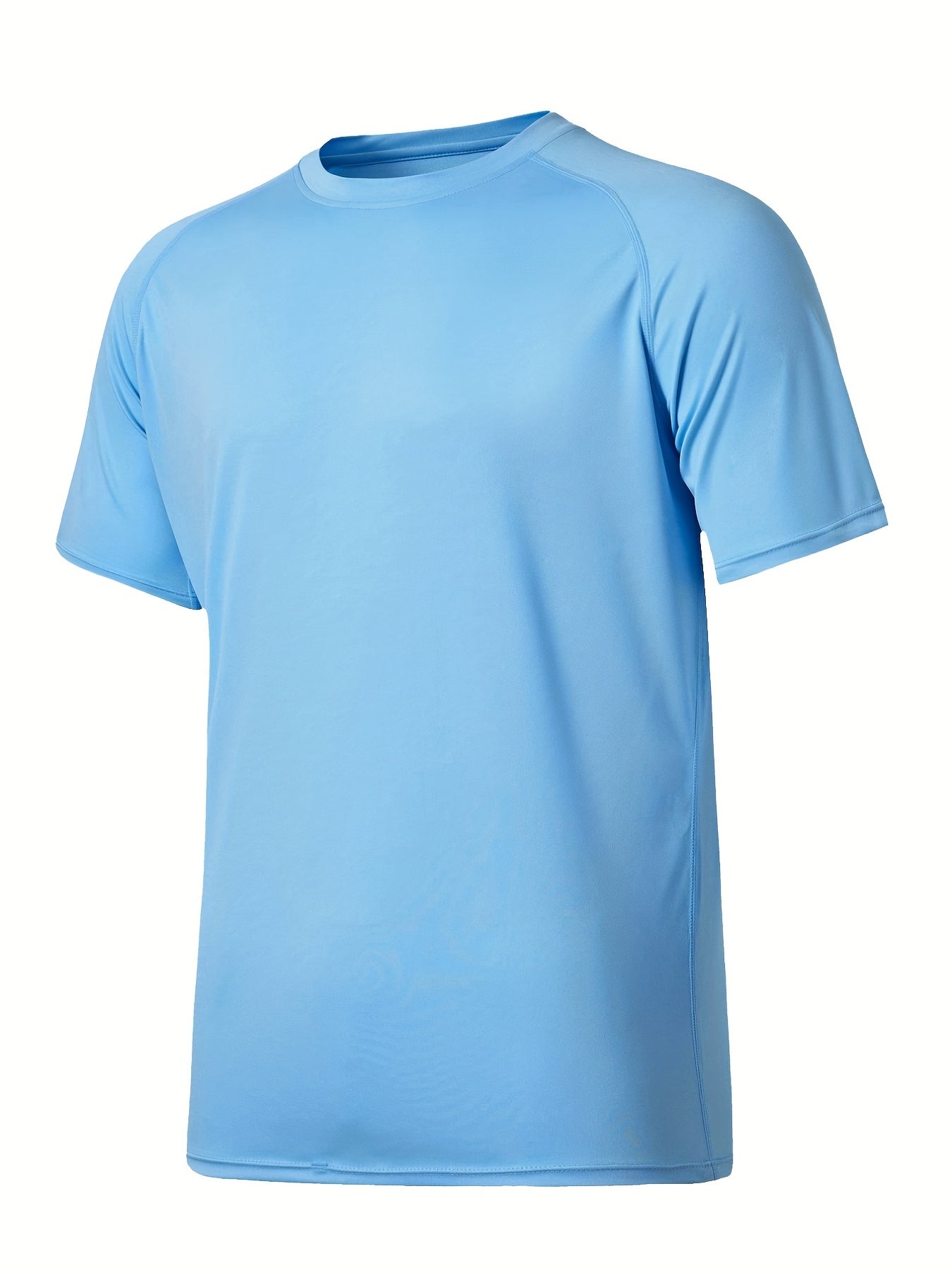 Men's Sun Protection T-shirt Quick Dry Workout Top
