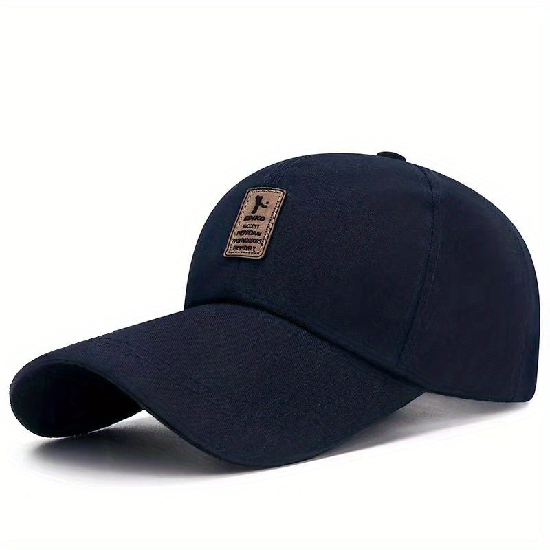Men's Sunscreen Large Brim Canvas Baseball Cap Spring Summer