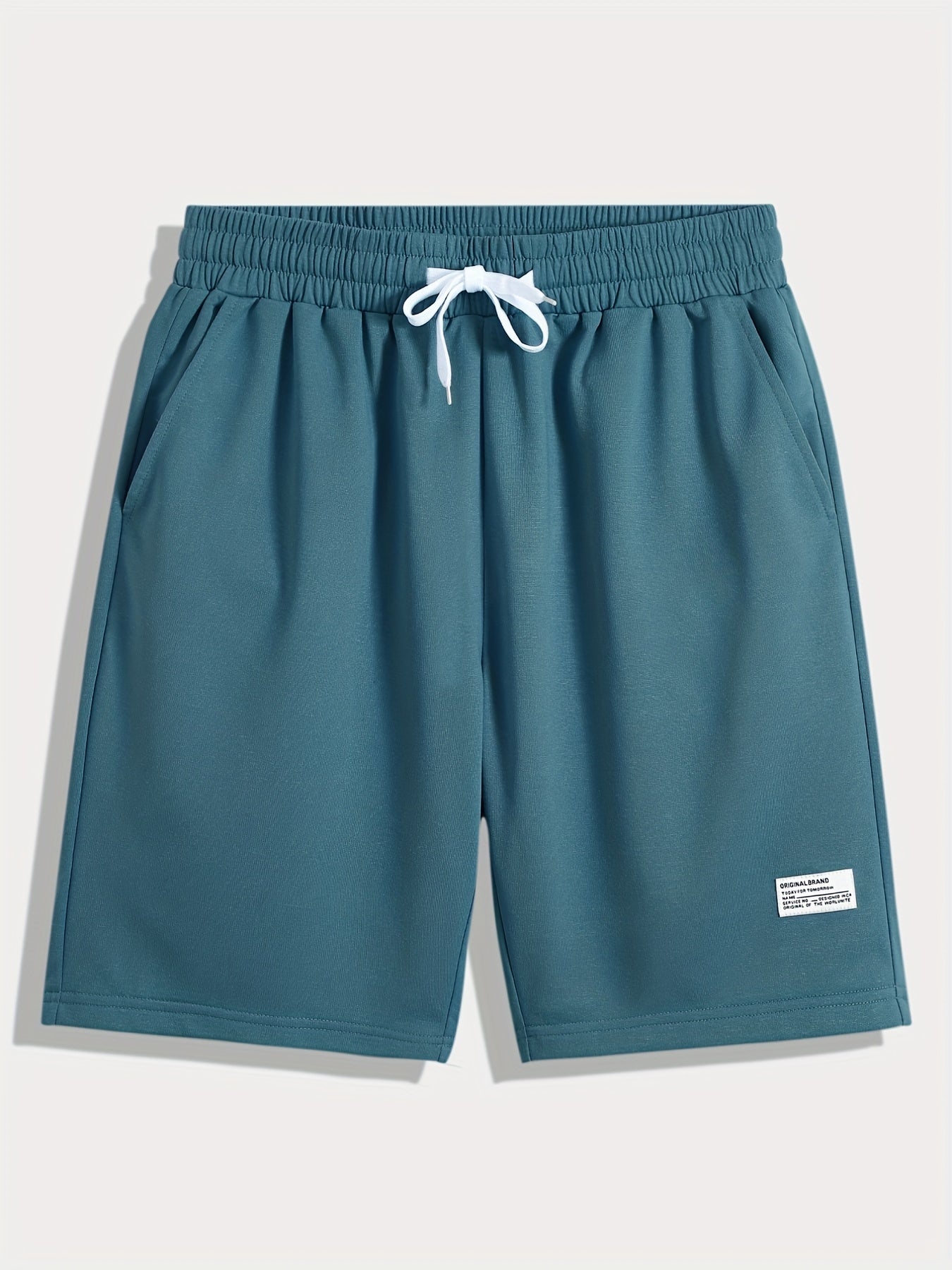 Men's Stretch Drawstring Knit Shorts for Summer