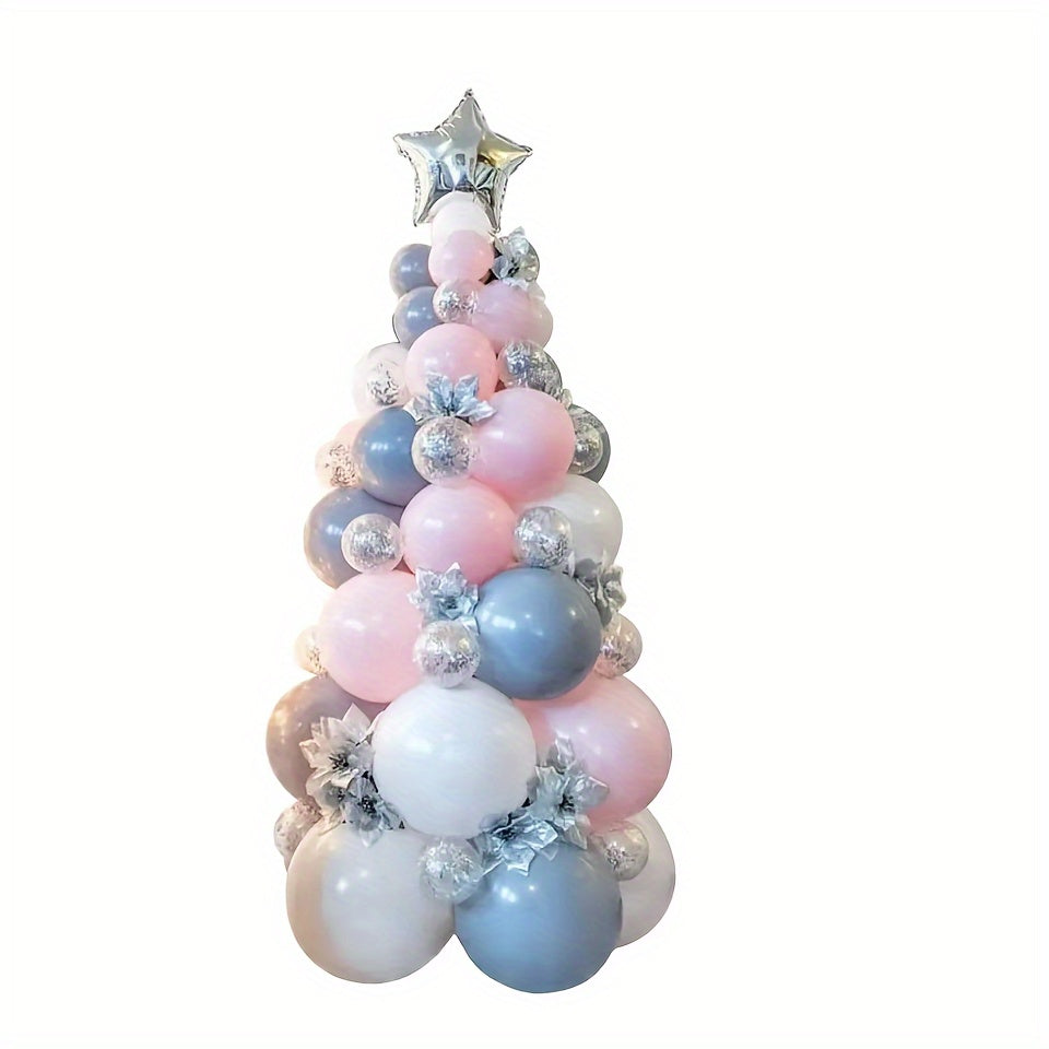 Christmas Balloon Garland Arch Kit Green Red Latex Balloons Xmas Tree Balloons