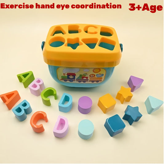 Matching Shapes & Numbers Toy Box | Educational Learning Toy