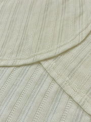 Solid Ribbed Long Sleeve Open Front Cardigan