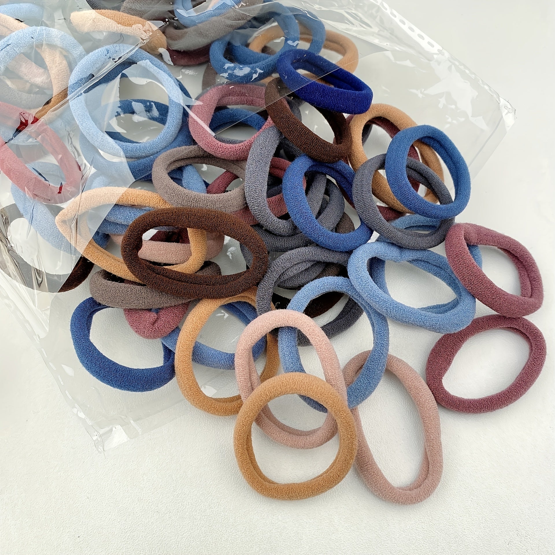 Colorful Hair Tie Hair Bands Ponytail Holders Scrunchies Hair Accessories