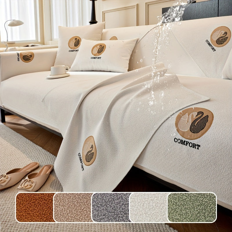 Waterproof Sofa Cover Non Slip Anti Stain Sofa Slipcover