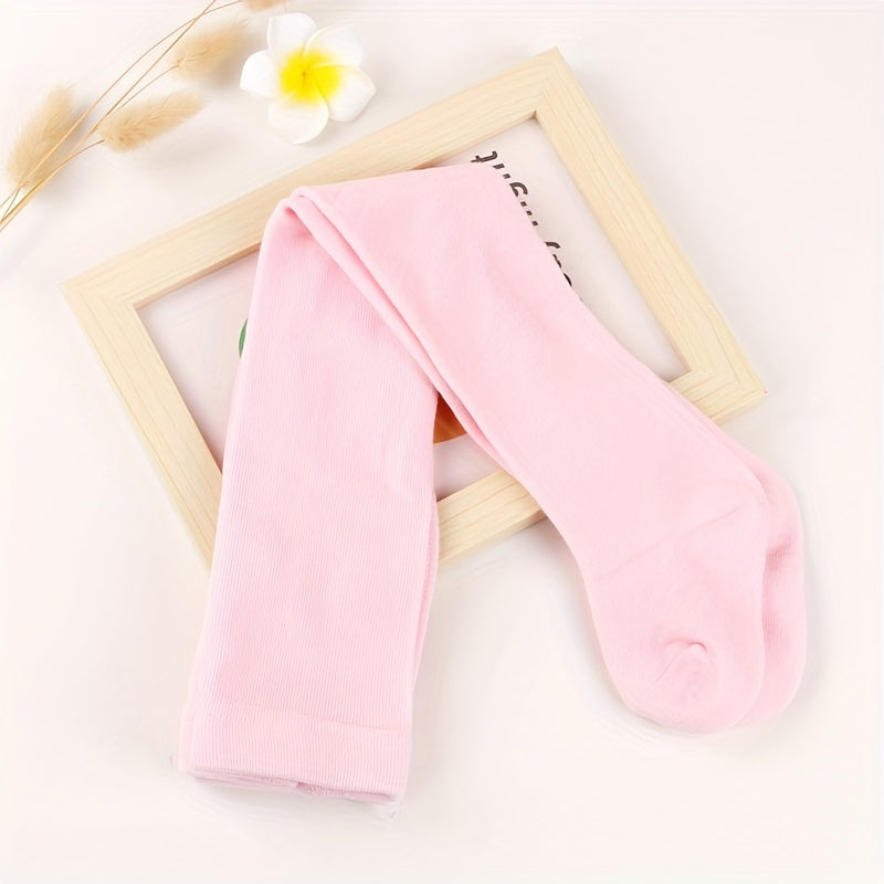 2 Pairs Baby Girl Pantyhose Soft Comfy Leggings Tights Children