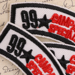 3pcs Embroidered Letter Applique Patch DIY Iron On Patch