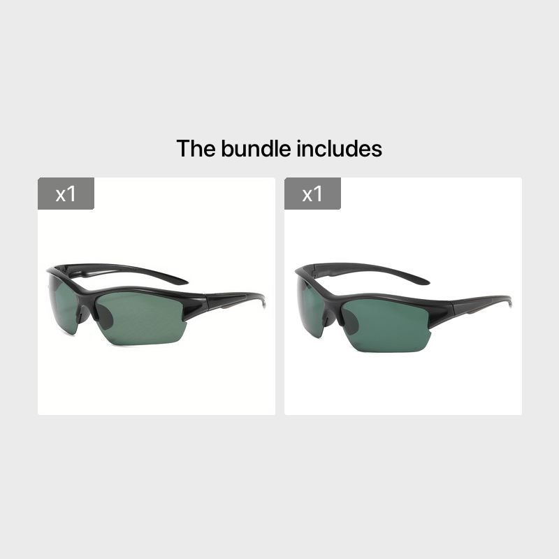 Men's Polarized Driving Sunglasses UV400 Retro Business Sun Protection