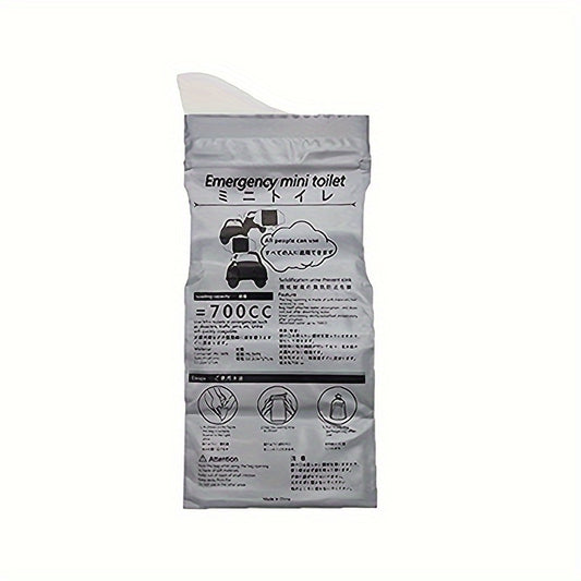 6pcs Portable Camping Pee Bag Disposable Emergency Pee Bag And Vomit Bag