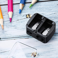 Autumn 2 in 1 Manual Pencil Sharpener for Travel